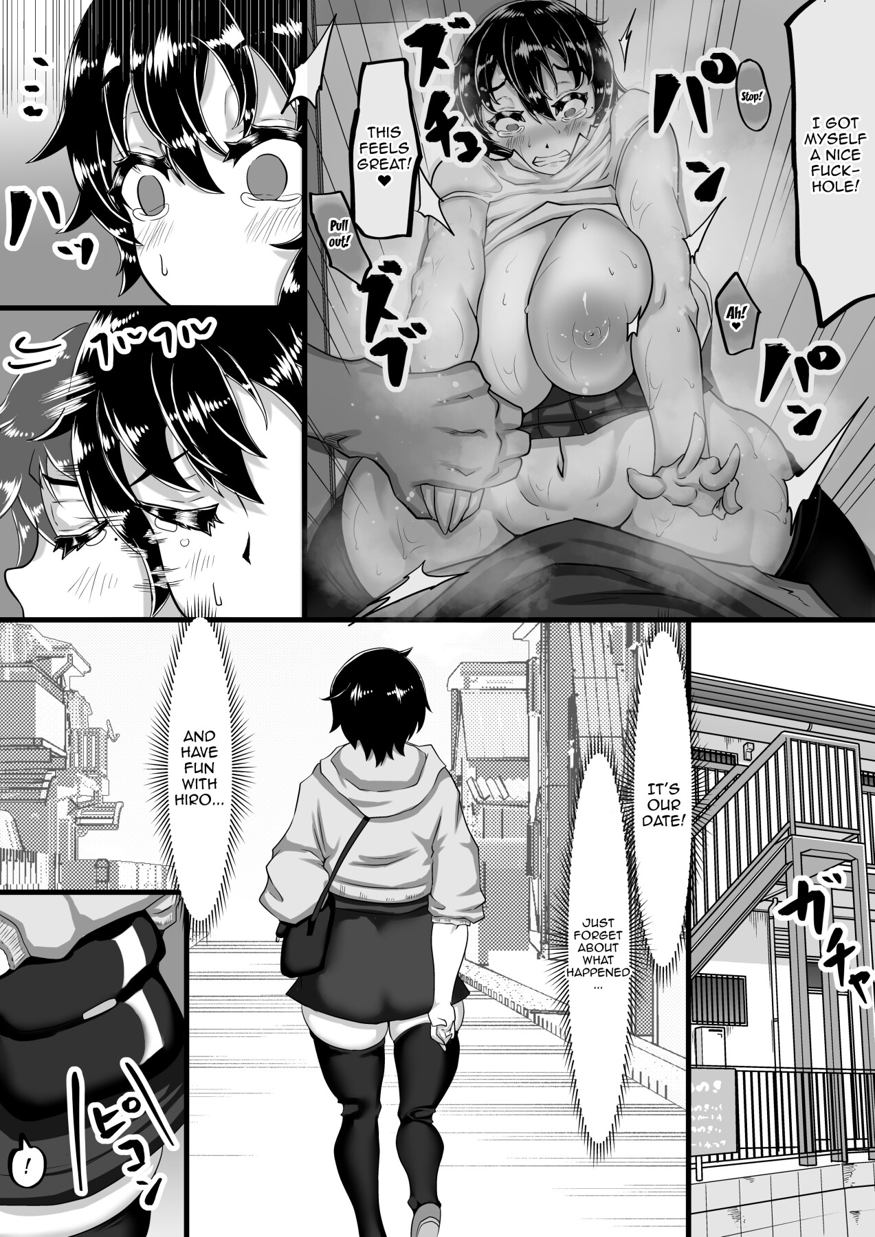 Hentai Manga Comic-A Girlfriend Addicted to Cheating Sends a Netorare Video To Her Boyfriend In Search of Greater Stimulus-Read-25